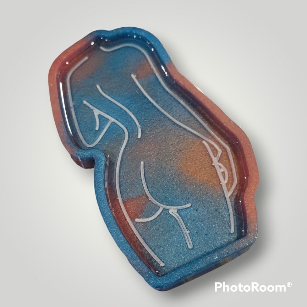 Abstract Body Trinket Tray (Z216)